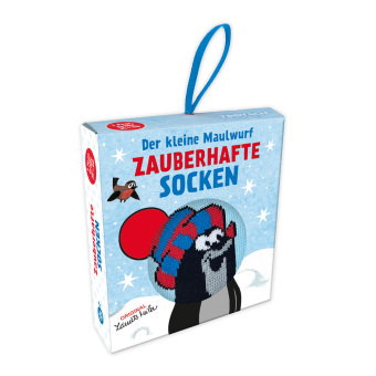 TRÖTSCH - Der kleine Maulwurf Zauberhafte Socken Winter Größe 35 bis 40