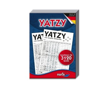 Knubbel / Yatzy, Extradicker Spielblock für 3120 Spiele (Spiel-Zubehör)