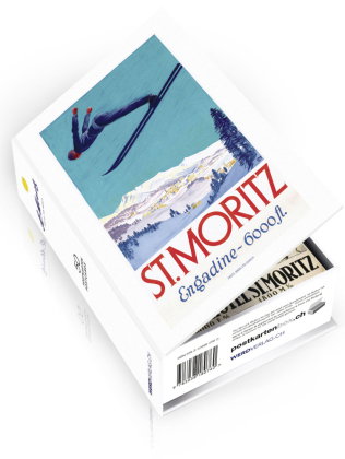 Kunstkartenbox St. Moritz