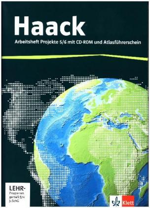 Der Haack Weltatlas Projekte 5/6. Allgemeine Ausgabe Sekundarstufe I, m. 1 Beilage
