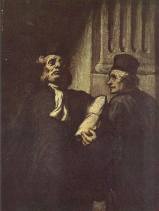 Honoré Daumier - Zwei Advokaten - 500 Teile (Puzzle)