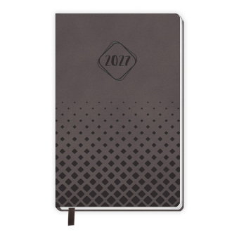 TRÖTSCH - Taschenkalender A6 Soft Touch Anthrazit 2027