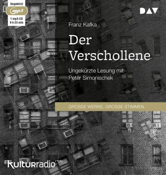 Der Verschollene, 1 Audio-CD, 1 MP3