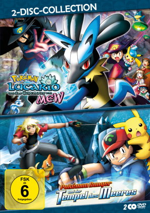 Pokémon: Lucario und das Geheimnis von Mew / Pokémon Ranger und der Tempel des Meeres - 2-Movie-Box,