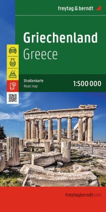 freytag & berndt Straßenkarte Griechenland 1:500.000