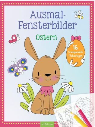 Ausmal-Fensterbilder - Ostern