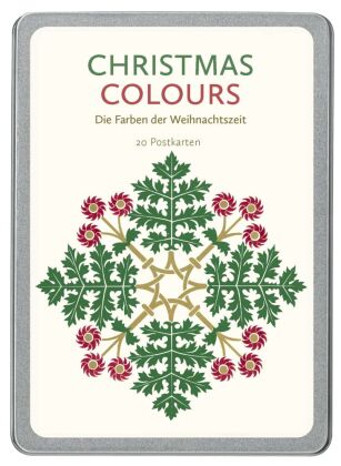 Christmas Colours Postkarten VE 20