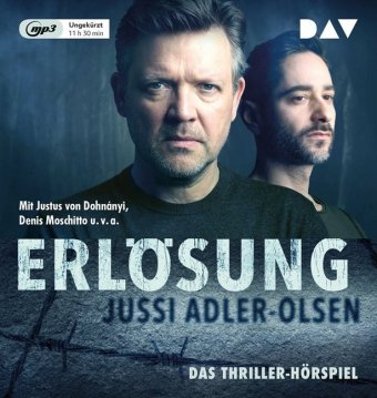 Erlösung - Carl Mørck, Sonderdezernat Q, Fall 3, 1 Audio-CD, 1 MP3