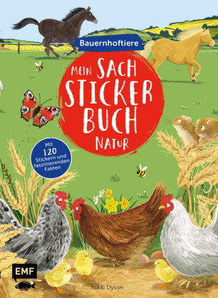 Mein Sach-Stickerbuch Natur - Bauernhoftiere