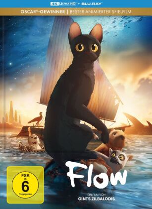 Flow, 1 4K Ultra HD + 1 Blu-ray (Limitiertes Mediabook)