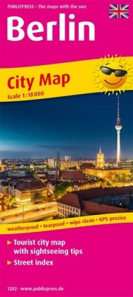 Berlin, City Map 1:18.000