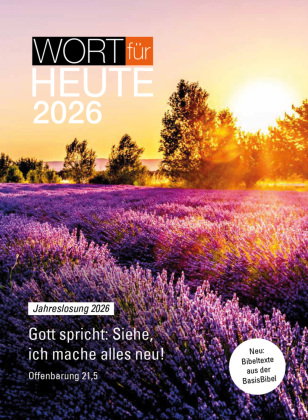 Wort für heute 2026 - Großdruck-Buchkalender