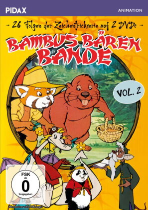 Bambus-Bären-Bande. Tl.2, 2 DVD