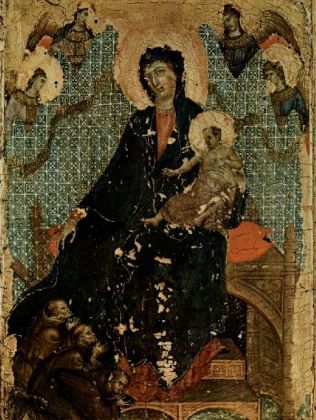 Duccio di Buoninsegna - Madonna der Franziskaner - 500 Teile (Puzzle)