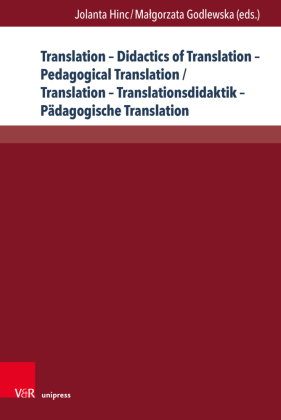 Translation - Didactics of Translation - Pedagogical Translation / Translation - Translationsdidakti