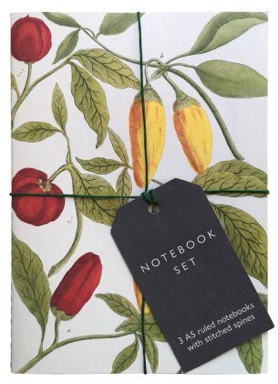 Botanical Art Notebook Set, 3 Teile