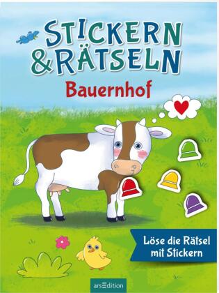 Stickern & Rätseln - Bauernhof