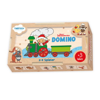TRÖTSCH - Unser Sandmännchen Domino aus Holz