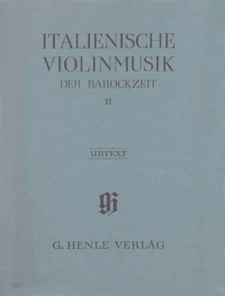 Violinmusik (Auswahlband) - Italienische Violinmusik der Barockzeit, Band II. Band.2