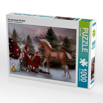 CALVENDO Puzzle Ein Geschenk für Dich 1000 Teile Lege-Größe 64 x 48 cm Foto-Puzzle Bild von Andrea T
