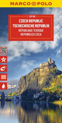 MARCO POLO Reisekarte Tschechische Republik 1:350.000