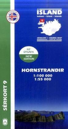 Island - Sérkort Hornstrandir