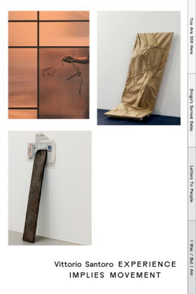 Vittorio Santoro: Experience Implies Movement