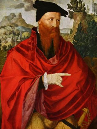 Jan van Scorel - Porträt des Wiedertäufers David Joris - 1.000 Teile (Puzzle)