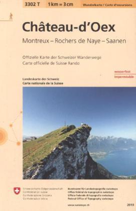 3302T Château-d'Oex Carte d'excursions