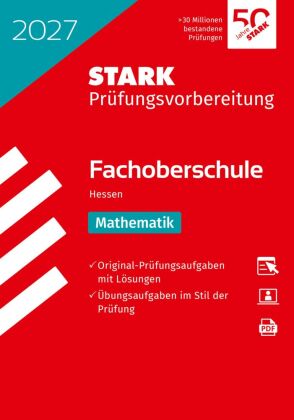 STARK Mathematik - Abschlussprüfung FOS 2027 Hessen - Prüfungsvorbereitung, m. 1 Buch, m. 1 Beilage