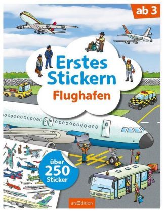 Erstes Stickern - Flughafen