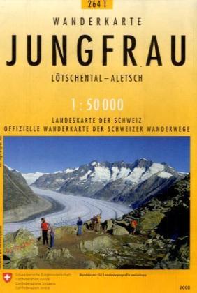 264T Jungfrau Wanderkarte