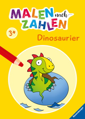 Malen nach Zahlen - Dinosaurier