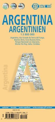 Borch Map Argentinien / Argentina