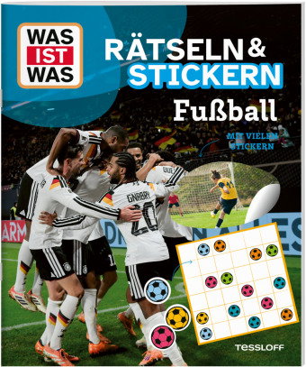WAS IST WAS Rätseln und Stickern: Fußball