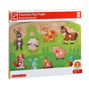 Hape Bauernhofpuzzle (Kinderpuzzle)