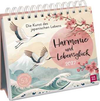 Postkartenkalender 2027: Harmonie und Lebensglück
