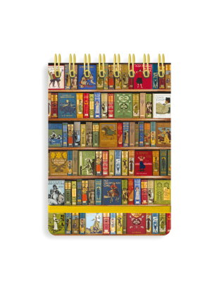 Notizblock mit Spiralbindung: Bodleian Libraries, Buchregal Halligalli