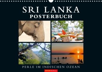 SRI LANKA Posterbuch, PErle im Indischen Ozean (Posterbuch DIN A4 quer)