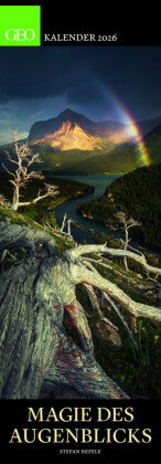 GEO - Vertikal XXL Magie des Augenblicks 2026 - Wandkalender 34x98 cm, Fotografie-Kalender mit 12 Mo