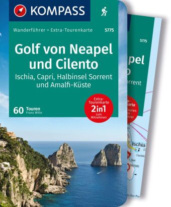 KOMPASS Wanderführer Golf von Neapel, Ischia, Capri, Halbinsel Sorrent, Amalfi-Küste und Cilento, 60