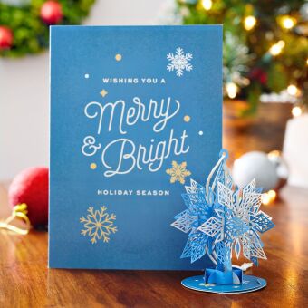 Lovepop Schneeflocken-Karte mit Ornament