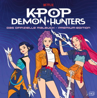 KPop Demon Hunters - Das offizielle Malbuch - Premium-Edition
