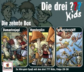 Die drei ???-Kids 3er Box. Box.10, 3 Audio-CDs