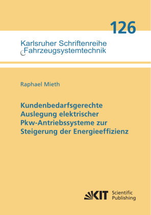 Kundenbedarfsgerechte Auslegung elektrischer Pkw-Antriebssysteme zur Steigerung der Energieeffizienz