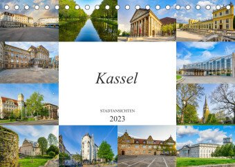 Kassel Stadtansichten (Tischkalender 2023 DIN A5 quer)