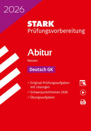 STARK Deutsch GK - Abitur 2026 Hessen - Prüfungsvorbereitung, m. 1 Buch, m. 1 Beilage