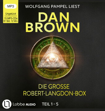 Die große Robert-Langdon-Box, 15 Audio-CD, 15 MP3