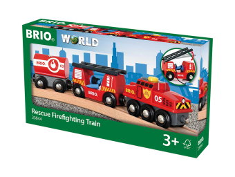 BRIO World - Feuerwehr-Löschzug
