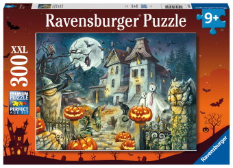 Kinderpuzzle 300 XXL Teile - Das Halloweenhaus
